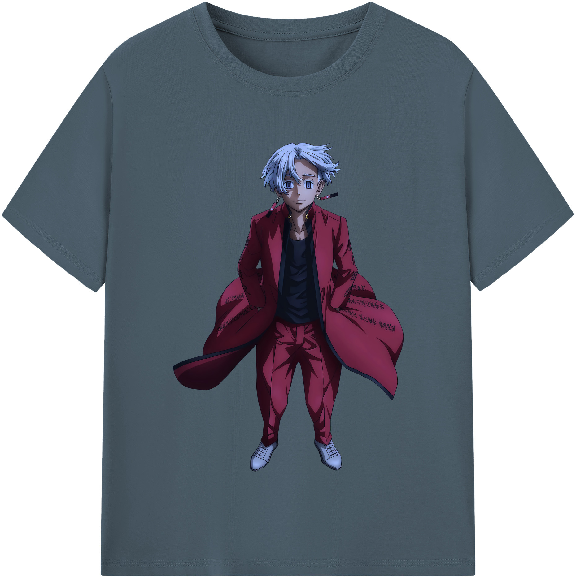 （画像用） 東京リベンジャーズ Tokyo Revengers 綿100％半袖Tシャツ（フロントプリント）